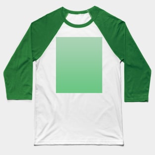 Pistachio Green Gradient Baseball T-Shirt